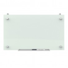 QUARTET Infinity™ Magnetic Glass Magnetic Cubicle Board 24 x 14